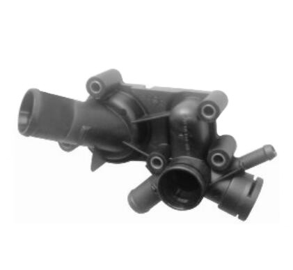 86209192 Renault Clio Megane Kangoo Пластиковый двигатель охлаждающий фланц Термостат корпус