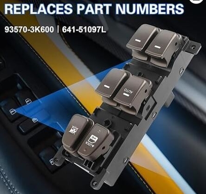 OE NO. 93570-3K600 Master Power Window Switch Button для автомобиля Hyundai Sonata 2009 2010