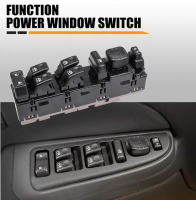 2003-2007 HM H2 Передний водитель Боковое зеркало Главное зеркало Управление Модуль переключателя Металлический пластик