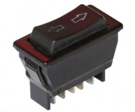 Renault 5 Pins Rocker Switch Металлический пластиковый двигатель 1.2 16V Универсальное питание окна