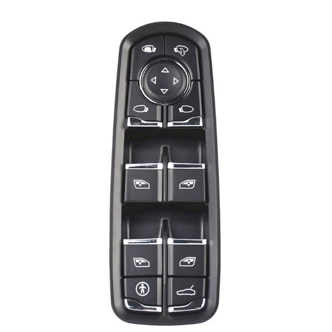 7PP959858AE Черный переключатель зеркала окна для Porsche Cayenne Macan Panamera 2011-2018